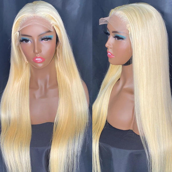 613 Blonde Closure Wig - Straight