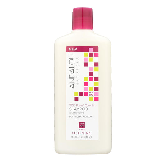 Andalou Naturals Color Care Shampoo - 1000 Roses - 11.5 fl oz