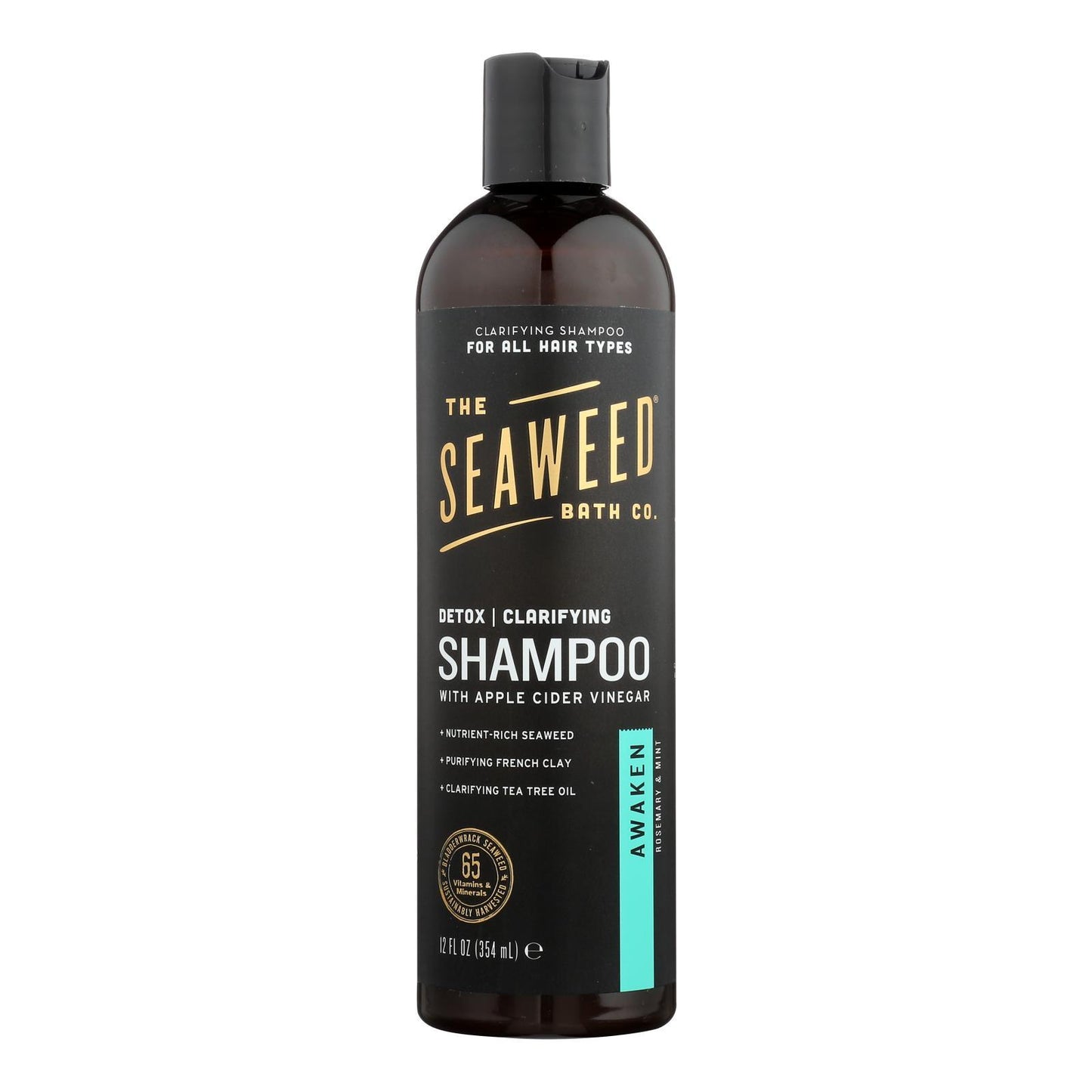 The Seaweed Bath Co - Awaken Clarifying Detox Shampoo - 12 fl oz