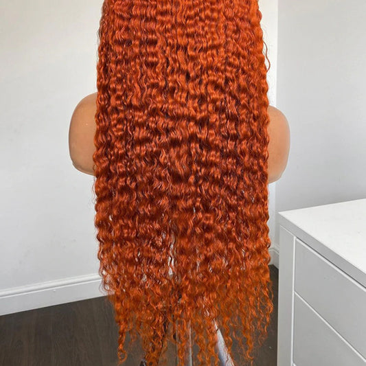 Ginger Closure Wig - Deep Wave
