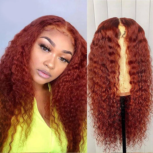 Ginger Frontal Wig - Deep Wave